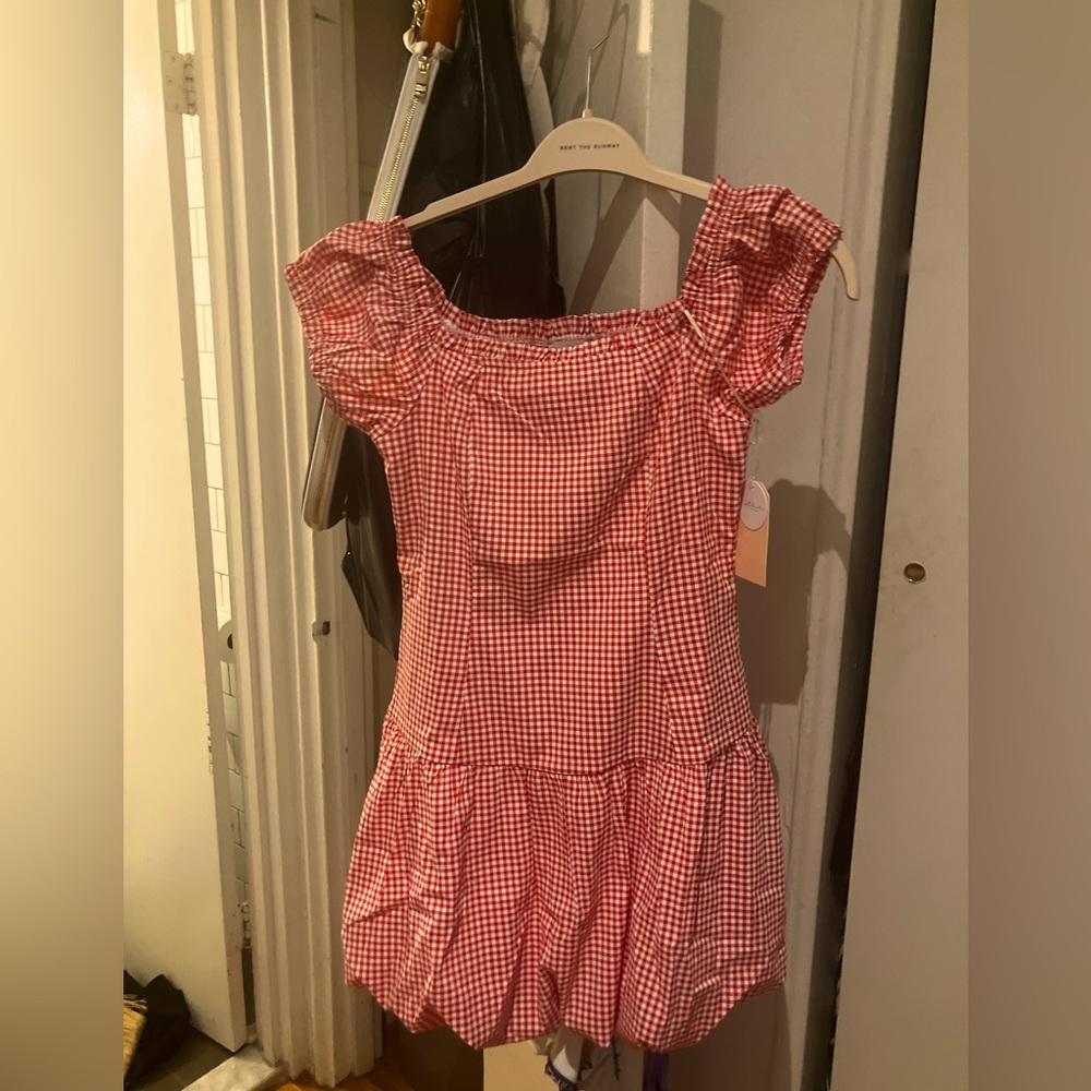 Red Gingham Dress